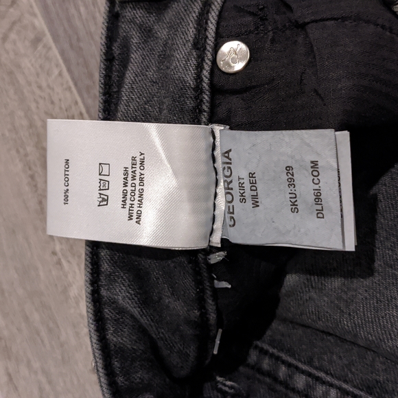 DL1961 Georgia Denim Skirt - Picture 10 of 13